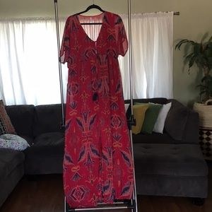 Women’s boho maxi dress
